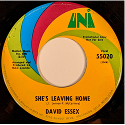 David Essex She's Leaving Home Vinyl 7" USED