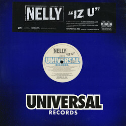 Nelly Iz U USED VINYL 12INCH 33 S RPM PROMO