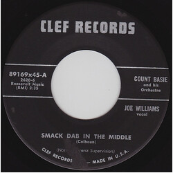 Count Basie Orchestra Smack Dab In The Middle / Big Red USED VINYL 7INCH 45 RPM
