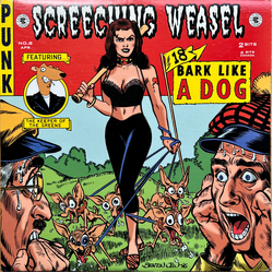 Screeching Weasel Bark Like A Dog Vinyl LP USED