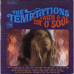 The Temptations With A Lot O' Soul Vinyl LP USED