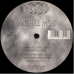 Anthill Mob Don't Leave Me / Listen Vinyl 12" USED