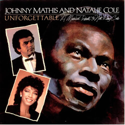 Johnny Mathis / Natalie Cole Unforgettable: A Musical Tribute To Nat King Cole Vinyl LP USED
