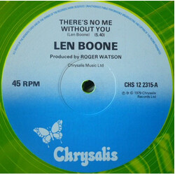 Len Boone There's No Me Without You USED VINYL 12INCH 45 RPM