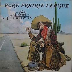 Pure Prairie League Two Lane Highway Vinyl LP USED