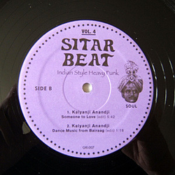 Various Sitar Beat Vol. 4 Vinyl 12" USED