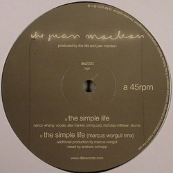 The Juan MacLean The Simple Life Vinyl 12" USED