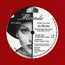 Miranda (3) (Your Love Is) So Divine Vinyl 12" USED
