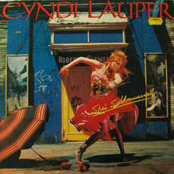 Cyndi Lauper She's So Unusual Vinyl LP USED