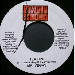 Mr. Vegas Tek Him Vinyl 7" USED