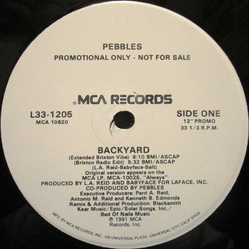 Pebbles Backyard Vinyl 12" USED