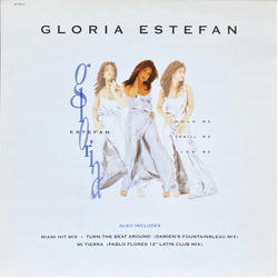 Gloria Estefan Hold Me, Thrill Me, Kiss Me Vinyl 12" USED