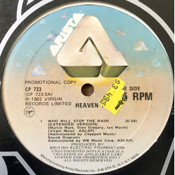 Heaven 17 Who Will Stop The Rain Vinyl 12" USED