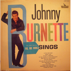 Johnny Burnette Sings Vinyl LP USED
