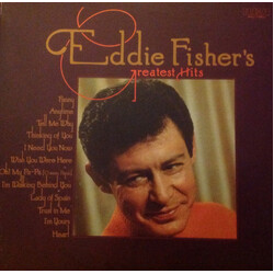 Eddie Fisher Eddie Fisher's Greatest Hits Vinyl LP USED