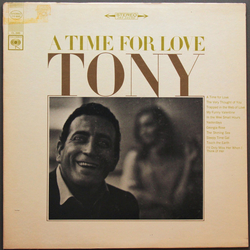 Tony Bennett A Time For Love Vinyl LP USED
