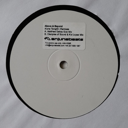 Above & Beyond Alone Tonight  Remixes Vinyl 12" USED