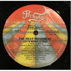 The Next Movement Let's Work It Out Vinyl 12" USED