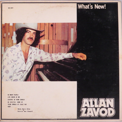Allan Zavod What's New! Vinyl LP USED