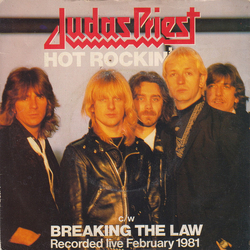 Judas Priest Hot Rockin' Vinyl 7" USED