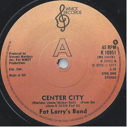 Fat Larry's Band Center City Vinyl 7" USED