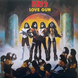 Kiss Love Gun Vinyl LP USED