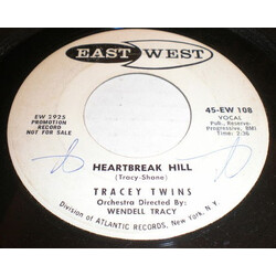 The Tracey Twins Heartbreak Hill / Don't Mean Maybe Baby USED VINYL 7INCH 45 RPM PROMO