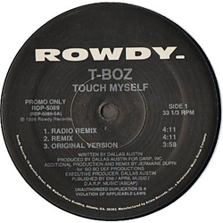 T-Boz Touch Myself Vinyl 12" USED