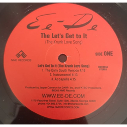 Ee-De Let's Get To It (The Krunk Love Song) Vinyl 12" USED