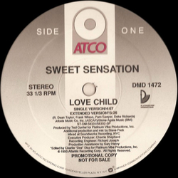 Sweet Sensation Love Child Vinyl 12" USED