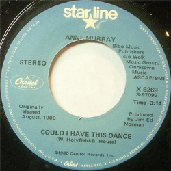 Anne Murray Could I Have This Dance / I'm Happy Just To Dance With You Vinyl 7" USED