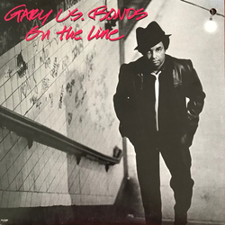 Gary U.S. Bonds On The Line Vinyl LP USED