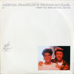Aretha Franklin / George Michael I Knew You Were Waiting (For Me) Vinyl 12" USED