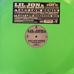 Lil' Jon & The East Side Boyz Get Low (Remix) Vinyl 12" USED