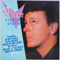 Gene Vincent The Gene Vincent Singles Album Vinyl LP USED