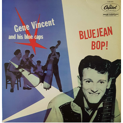 Gene Vincent & His Blue Caps Bluejean Bop Vinyl LP USED