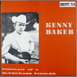 Kenny Baker (4) Portrait Of A Bluegrass Fiddler Vinyl LP USED