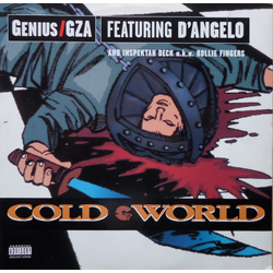 The Genius / GZA / D'Angelo / Inspectah Deck / Rollie Fingers Cold World Vinyl 12" USED
