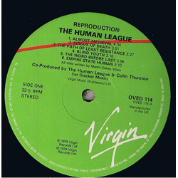 The Human League Reproduction Vinyl LP USED