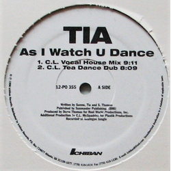 Tia (2) As I Watch U Dance Vinyl 12" USED