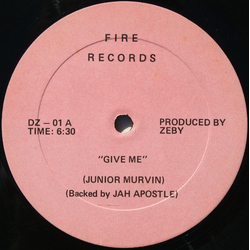 Junior Murvin Give Me / Big Man Vinyl 12" USED