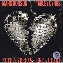 Mark Ronson / Miley Cyrus Nothing Breaks Like A Heart Vinyl 12" USED