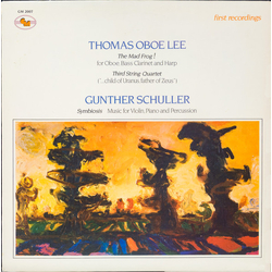 Thomas Oboe Lee / Gunther Schuller / Collage New Music / Kronos Quartet The Mad Frog! / Third String Quartet / Symbiosis Vinyl LP USED