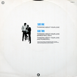 Skipworth & Turner Thinking About Your Love Vinyl 12" USED