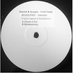 Freq Nasty Freq's Geeks & Mutilations (Sampler) Vinyl 12" USED