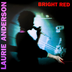 Laurie Anderson Bright Red Vinyl LP USED