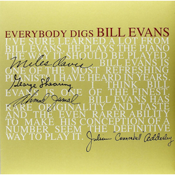 The Bill Evans Trio Everybody Digs Bill Evans Vinyl LP USED