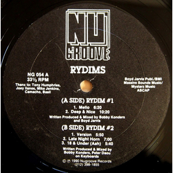 Rydims Rydim #1 Vinyl 12" USED