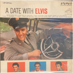 Elvis Presley A Date With Elvis Vinyl LP USED