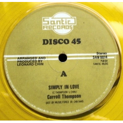 Carroll Thompson Simply In Love Vinyl 12" USED